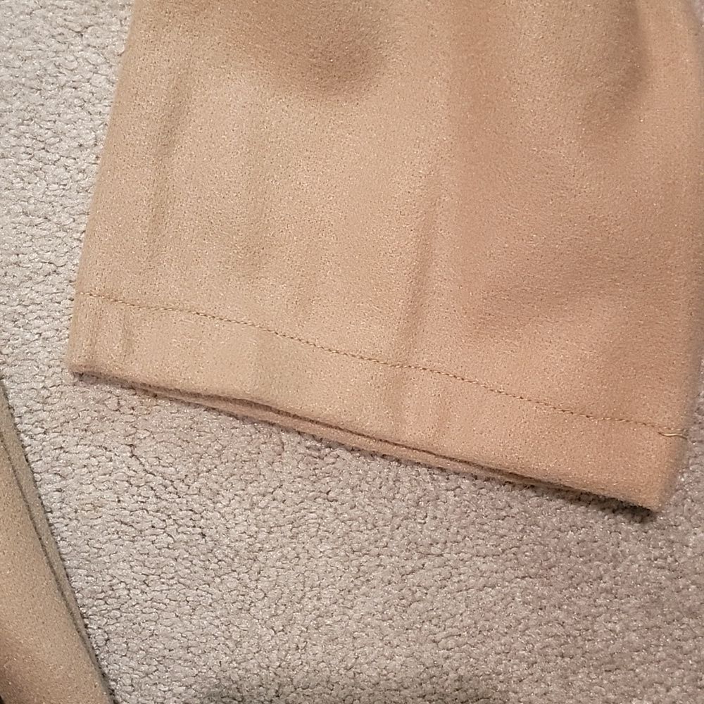 Women’s Camel Long Double-Breasted Coat - Brand - Picture 8 of 8